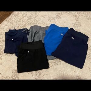 5 pairs FIGS scrub pants size Medium Tall
